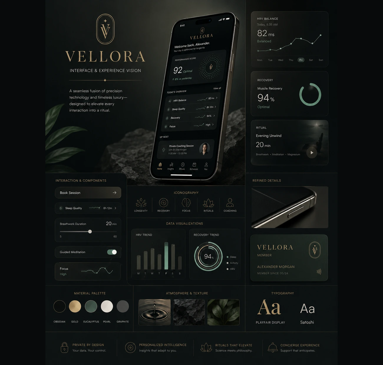 Vellora interface study