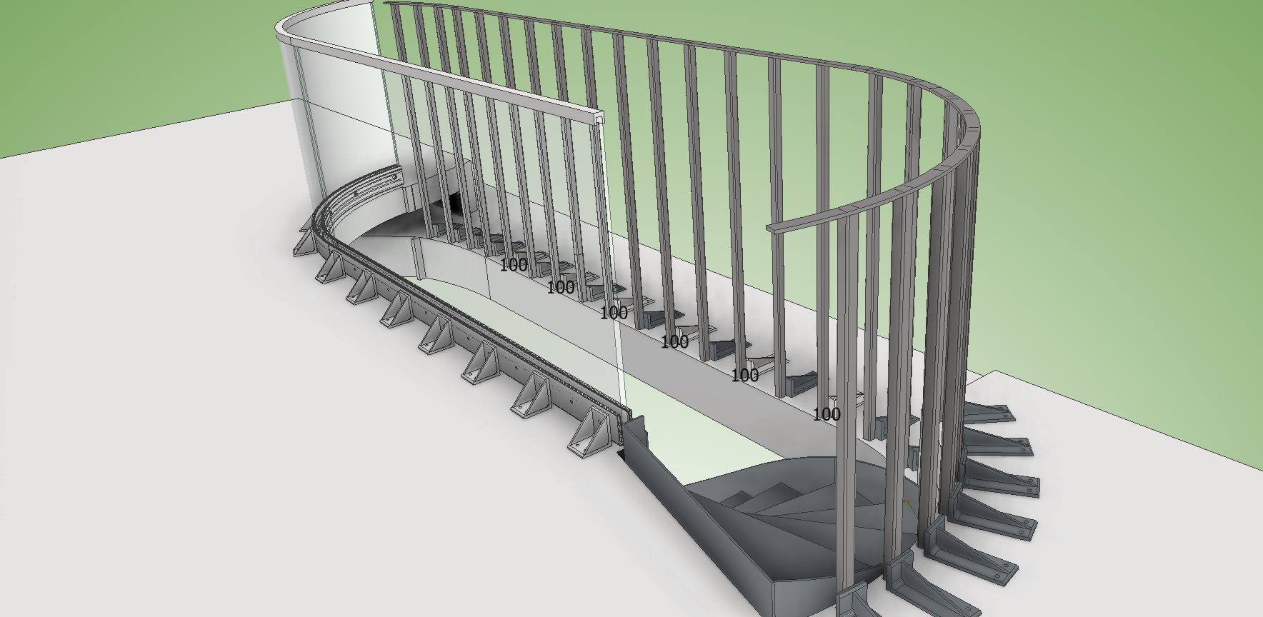 Treppenanlage von HZ Metallbautechnik